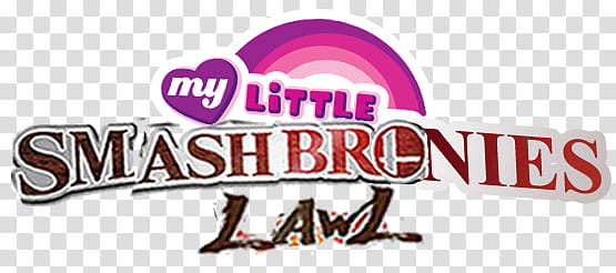 My Little Smash Bronies Lawl Logo transparent background PNG clipart