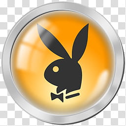 OD Orange Dock icons, Playboy transparent background PNG clipart