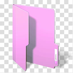 Color Folder Icons And MS, Pink, pink folder illustration transparent background PNG clipart