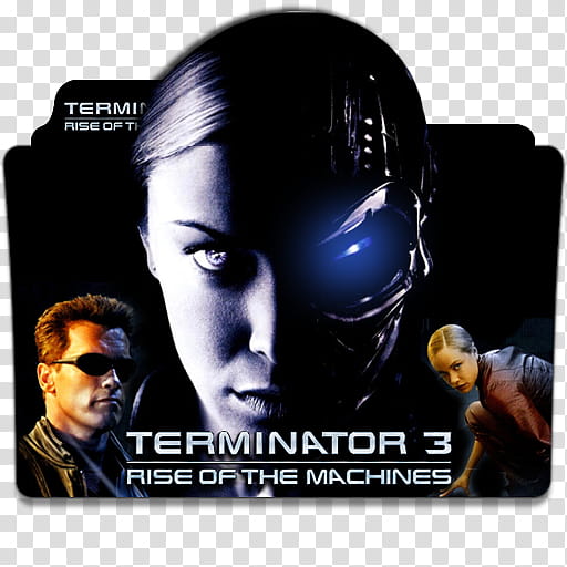 Terminator Complete Collection Folder Icon Pack, Terminator Rise of the Machines transparent background PNG clipart