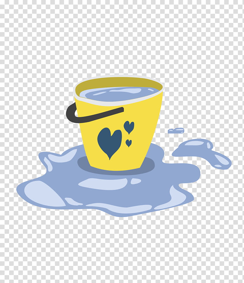 Color, Cartoon, Bucket, Comics, Coffee Cup, Green, Yellow, Japanese Cartoon transparent background PNG clipart