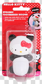 Hello Kitty Set, Hello Kitty toothbrush holder transparent background PNG clipart