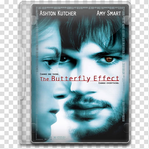 Movie Icon , The Butterfly Effect, The Butterfly Effect DVD case transparent background PNG clipart