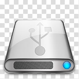 Aqueous, USB Drive icon transparent background PNG clipart