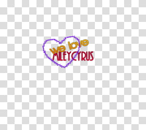 Texto miley cyrus transparent background PNG clipart thumbnail