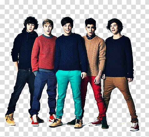 One Direction transparent background PNG clipart