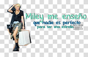 Texto Miley Cyrus transparent background PNG clipart thumbnail