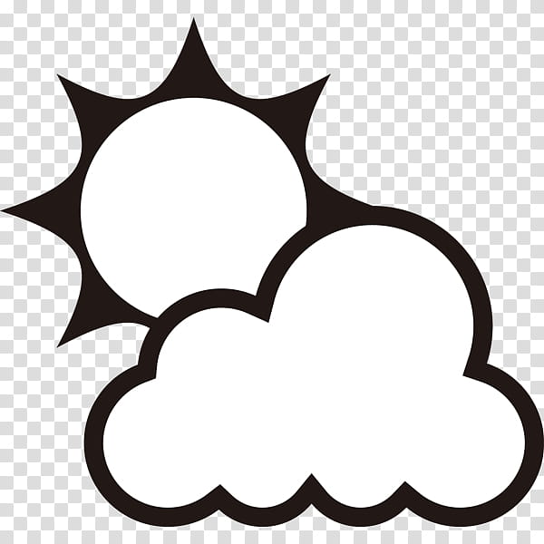 Cloud Drawing, Overcast, Floral Design, Monochrome Painting, White, Black, Black And White
, Leaf transparent background PNG clipart