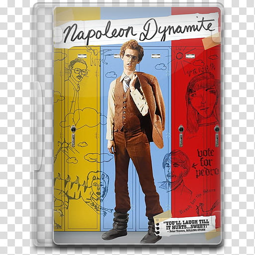 Movie Icon , Napoleon Dynamite, Napoleon Dynamite case transparent background PNG clipart