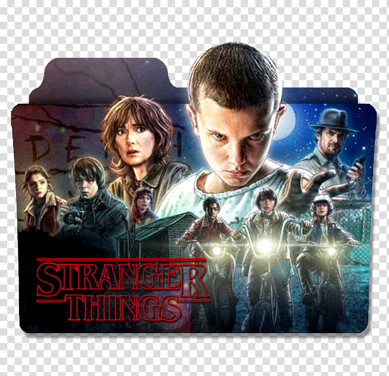 Stranger Things Serie Folders, STRANGER THINGS SERIE FOLDER transparent background PNG clipart