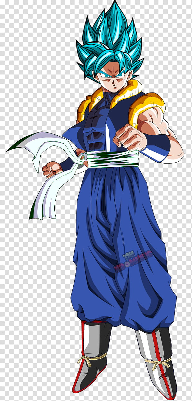 SON GOKU BLUE FUSIONADO CON AUDIENCIA transparent background PNG clipart