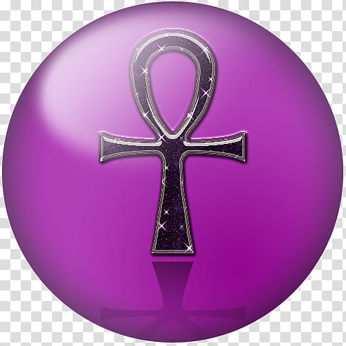 buttons, round purple and black ankh logo illustration transparent background PNG clipart