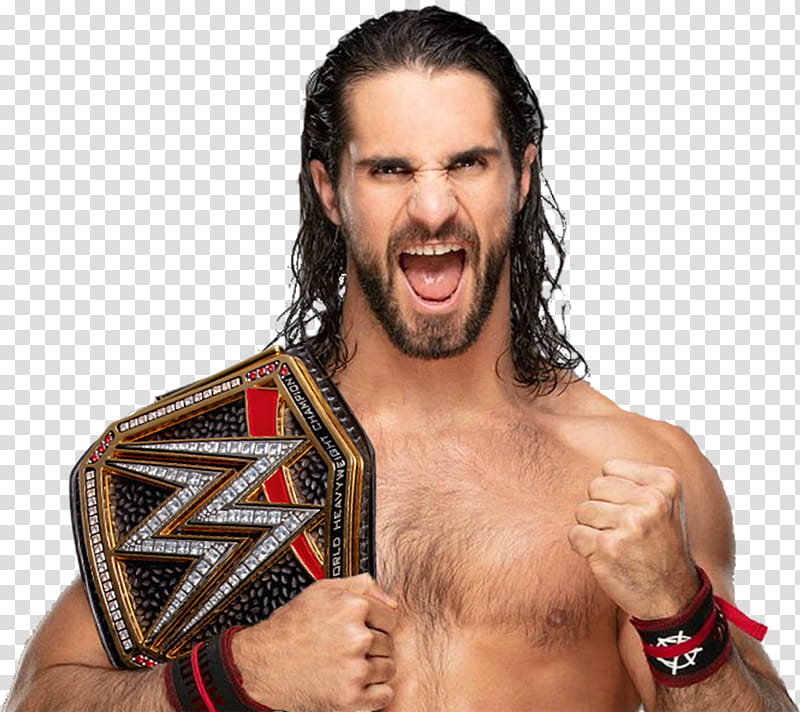 Seth Rollins Custom WWE Champion transparent background PNG clipart