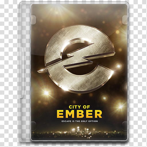 Movie Icon , City of Ember, City of Ember DVD case transparent background PNG clipart