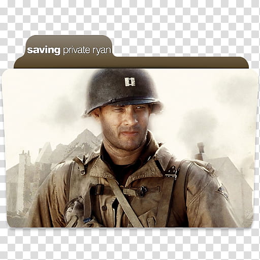 Saving Private Ryan  Folder Icons , Saving Private Ryan Folder Icon V transparent background PNG clipart