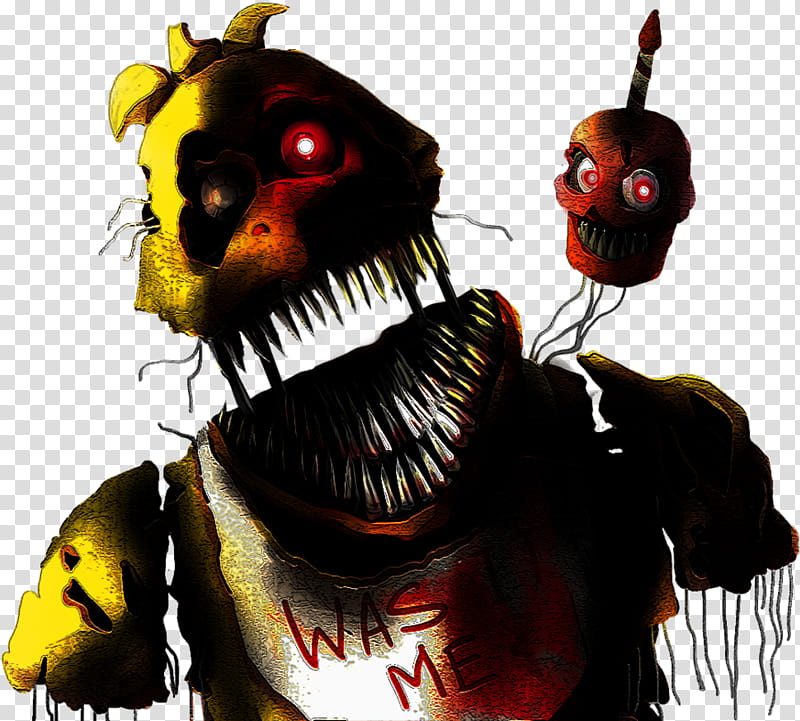 Question Is It Me Or Does - Fnaf Nightmare Fredbear Full Body, HD Png  Download , Transparent Png Image - PNGitem