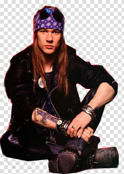 Axl Rose transparent background PNG clipart