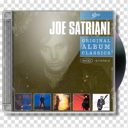 Joe Satriani, Joe Satriani, Original Album Classics  transparent background PNG clipart