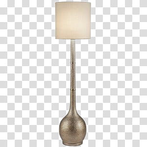 brown pedestal lamp transparent background PNG clipart