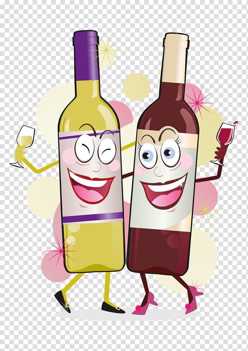 Beer, Wine, Drink, Bottle, Food, Wine Glass, Cartoon, Bar transparent background PNG clipart
