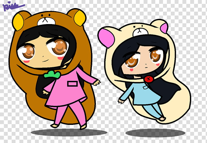 Me And Kim in Himouto Umaru Chan transparent background PNG clipart
