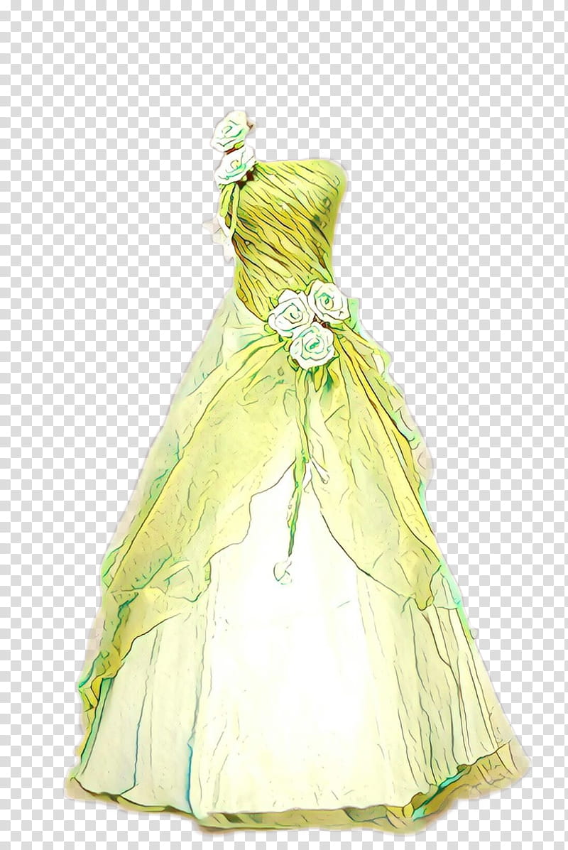 Party, Gown, Costume Design, Green, Dress, Clothing, Bridal Party Dress, Day Dress transparent background PNG clipart