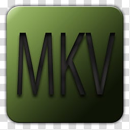 System icons, MKV transparent background PNG clipart