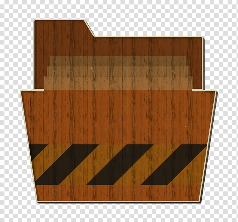 Folder icon Essential icon, Wood, Hardwood, Wood Stain, Brown, Floor, Plywood, Logo transparent background PNG clipart