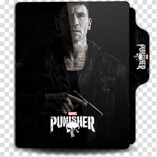 The Punisher TV Series  Folder Icon, The Punisher transparent background PNG clipart