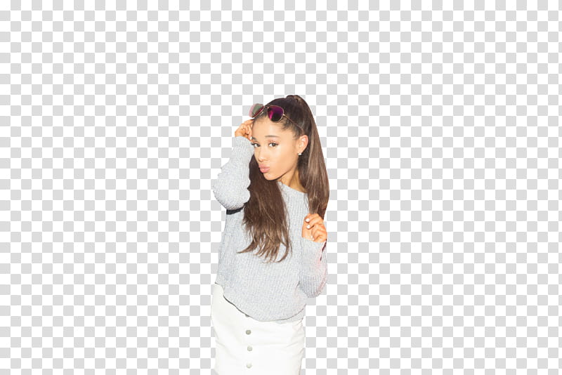 Ariana Grande , pouting Ariana Grande transparent background PNG clipart