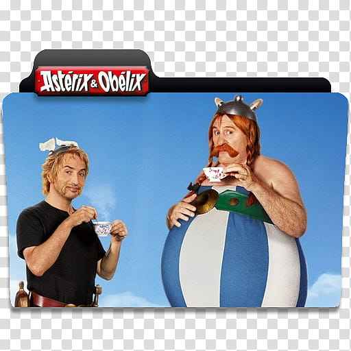 Asterix and Obelix Folder, Asterix & Obelix transparent background PNG clipart