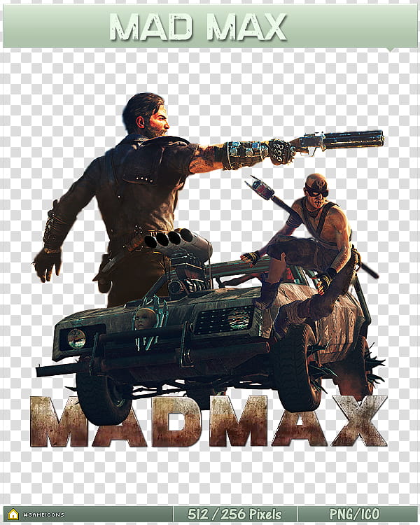 Mad Max Game Icon, mad_max_preview, Mad Max art transparent background PNG clipart