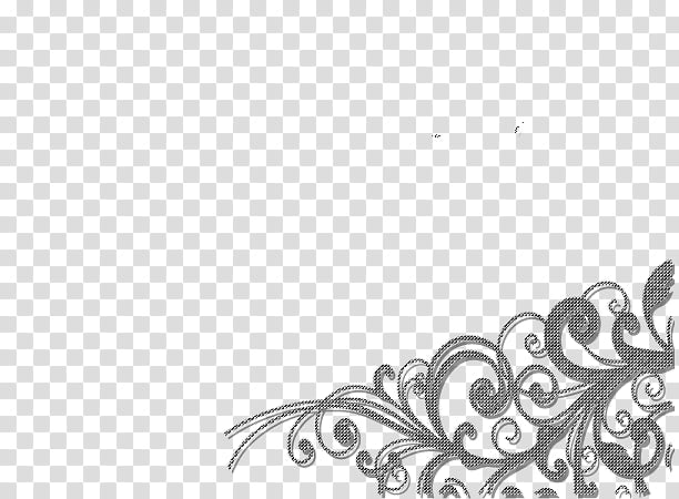 gray floral pattern transparent background PNG clipart