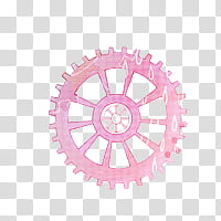 CHI PAO, pink cogwheel illustration transparent background PNG clipart