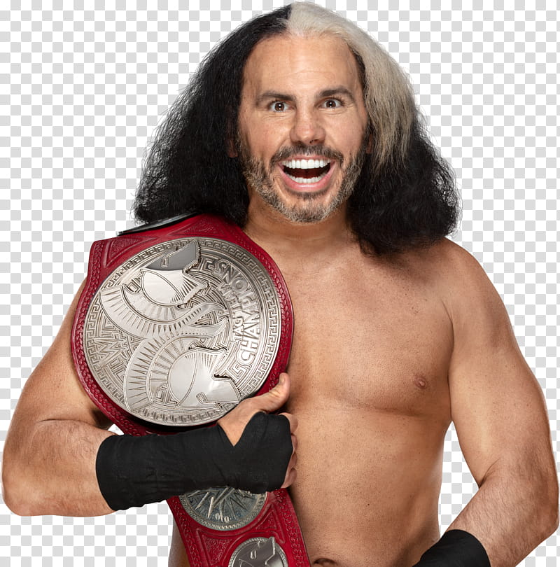 Matt Hardy RAW Tag Team Champion  transparent background PNG clipart