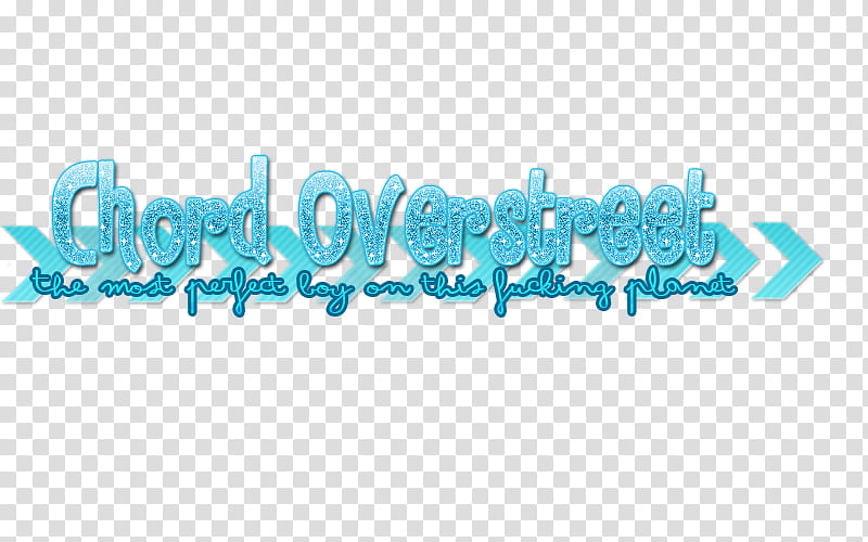 Chord Overstreet Texto transparent background PNG clipart