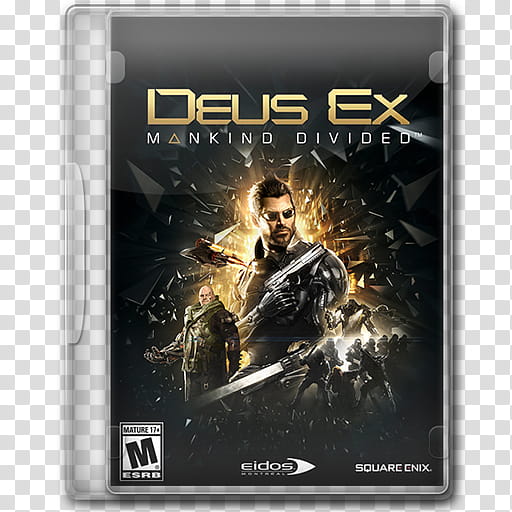 Game Icons , Deus Ex Mankind Divided transparent background PNG clipart