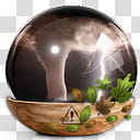 Sphere   the new variation, tornado snow globe decor transparent background PNG clipart