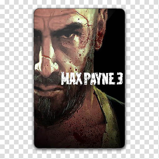 Customization Game Dock Icons , MAXPAYNE, Max Payne  case cover transparent background PNG clipart