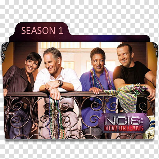 NCIS New Orleans Folder Icons, NCIS, NO S transparent background PNG clipart