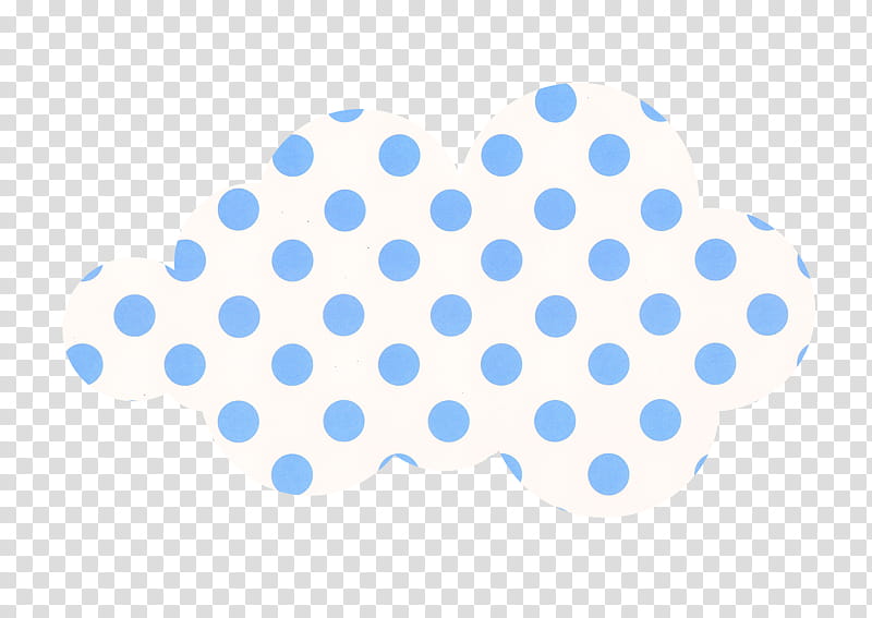 Cosas para tu marca de agua, white and blue polka-dot cloud illustration transparent background PNG clipart
