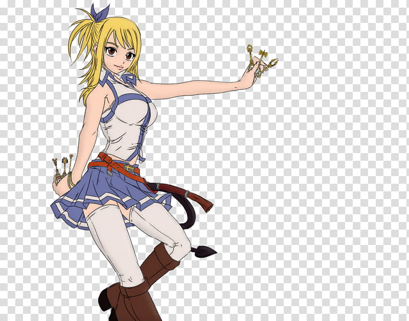 Lucy from FairyTail transparent background PNG clipart