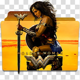 Wonder Woman  Folder Icon Pack, Wonder Woman x transparent background PNG clipart