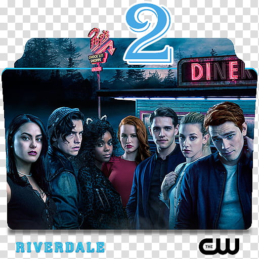 Riverdale series and season folder icons, Riverdale S ( transparent background PNG clipart