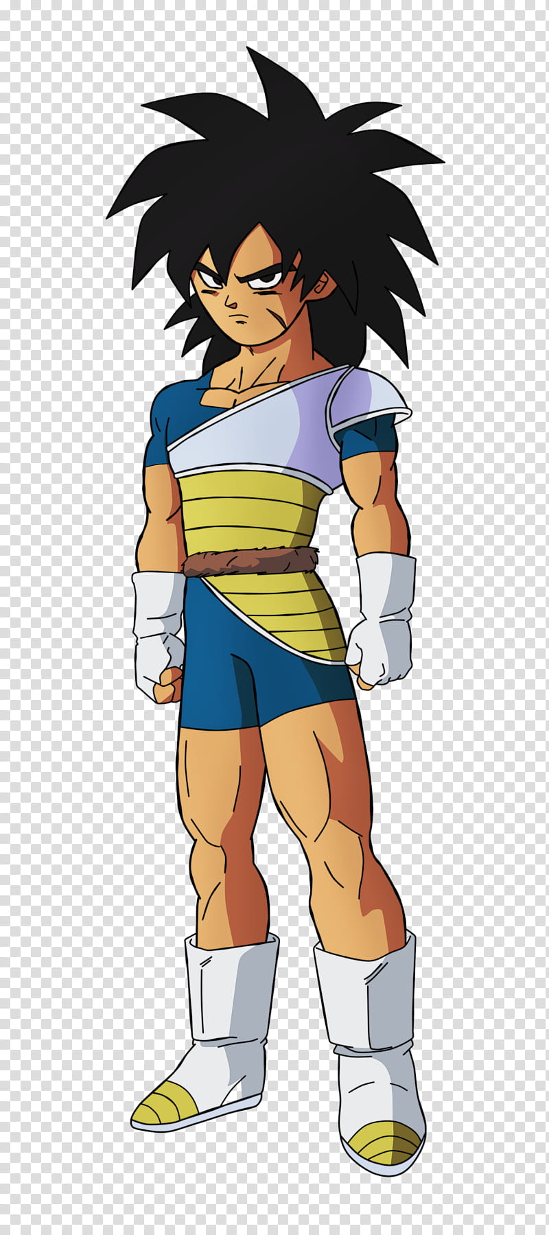 Young Broly Render transparent background PNG clipart