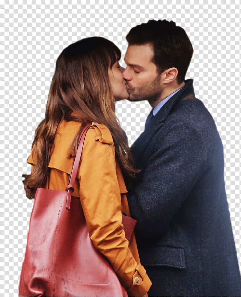 Fifty Shades Darker, man and woman kissing in room transparent background PNG clipart