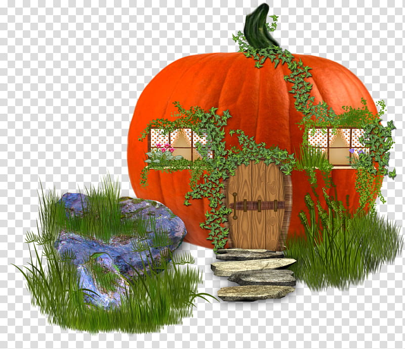 pumpkin, pumpkin house transparent background PNG clipart