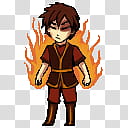 Zuko shimeji, male character icon transparent background PNG clipart