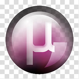 uTorrent Dock Icons , utorrent_purple_, u icon transparent background PNG clipart