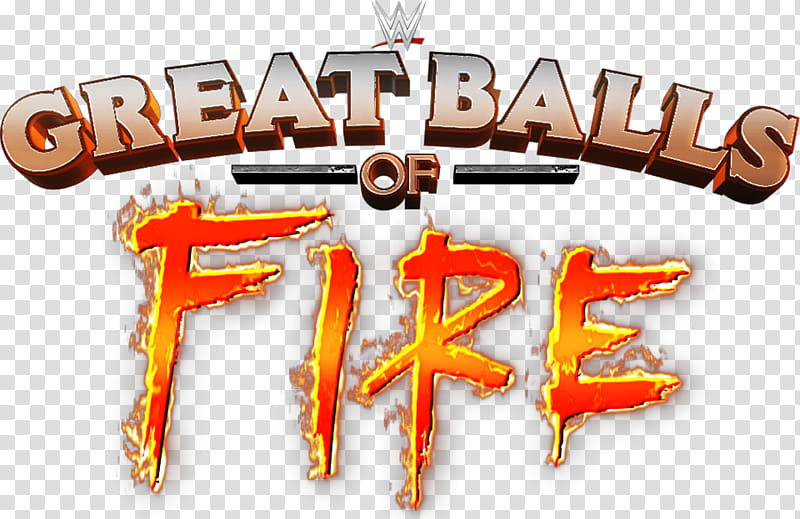 WWE Great Balls of Fire  Logo transparent background PNG clipart